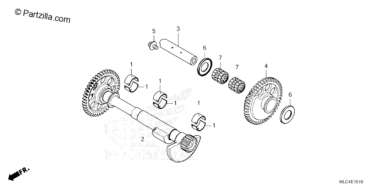Diagrama de BALANCER SHAFT