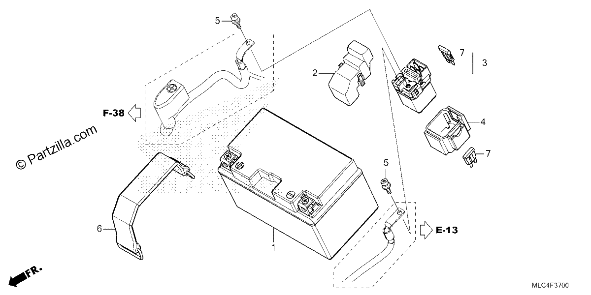 Diagrama de BATTERY