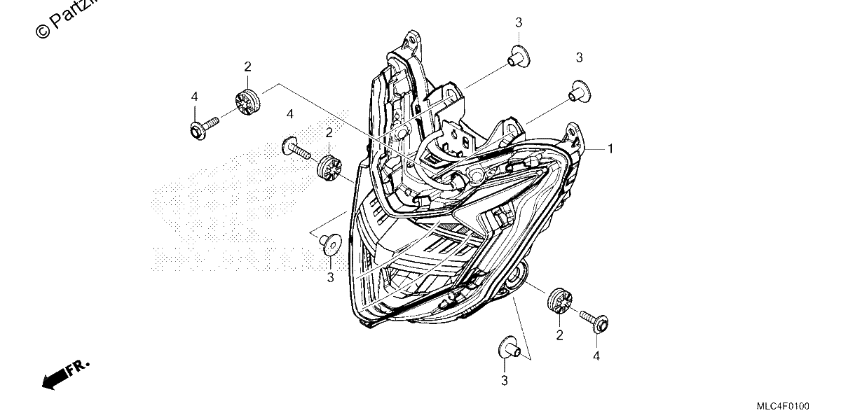 Diagrama de HEADLIGHT