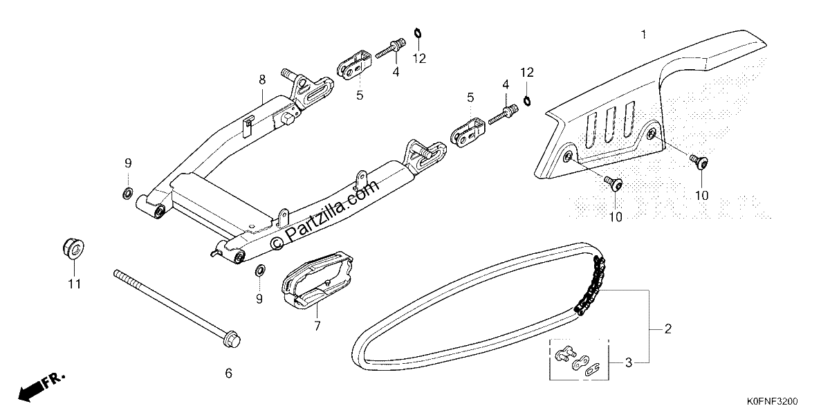 Diagrama de SWINGARM