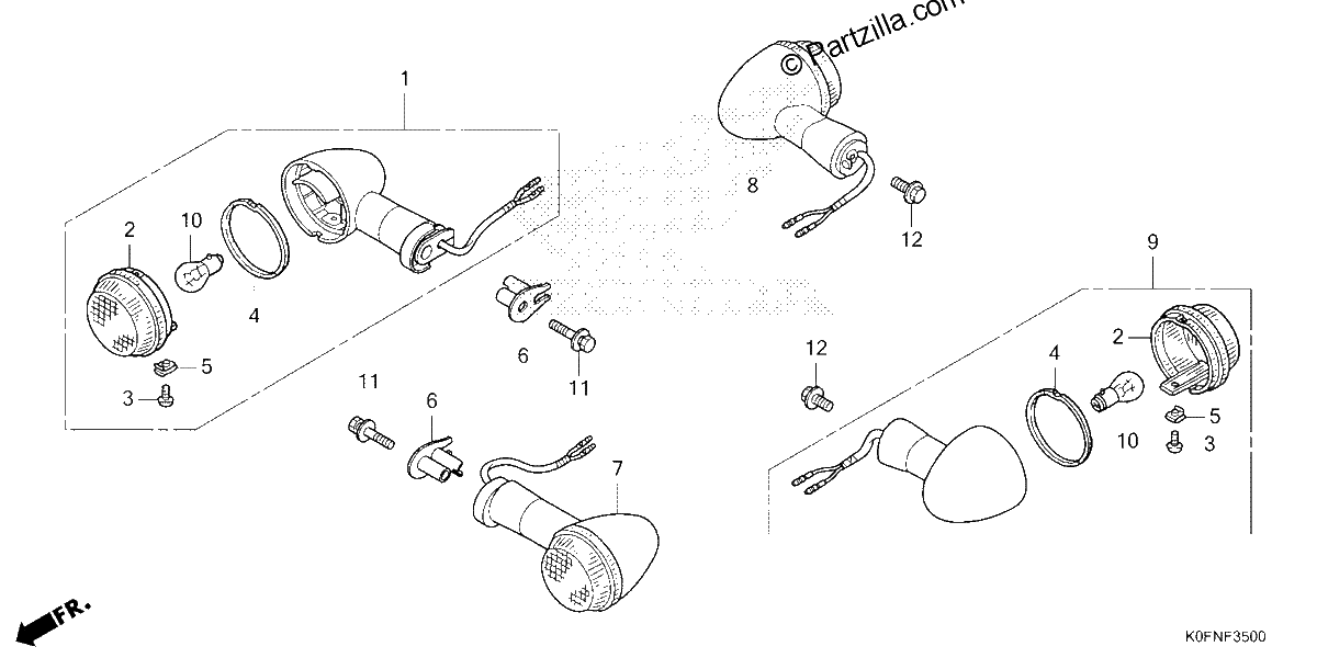 Diagrama de TURN SIGNAL 1