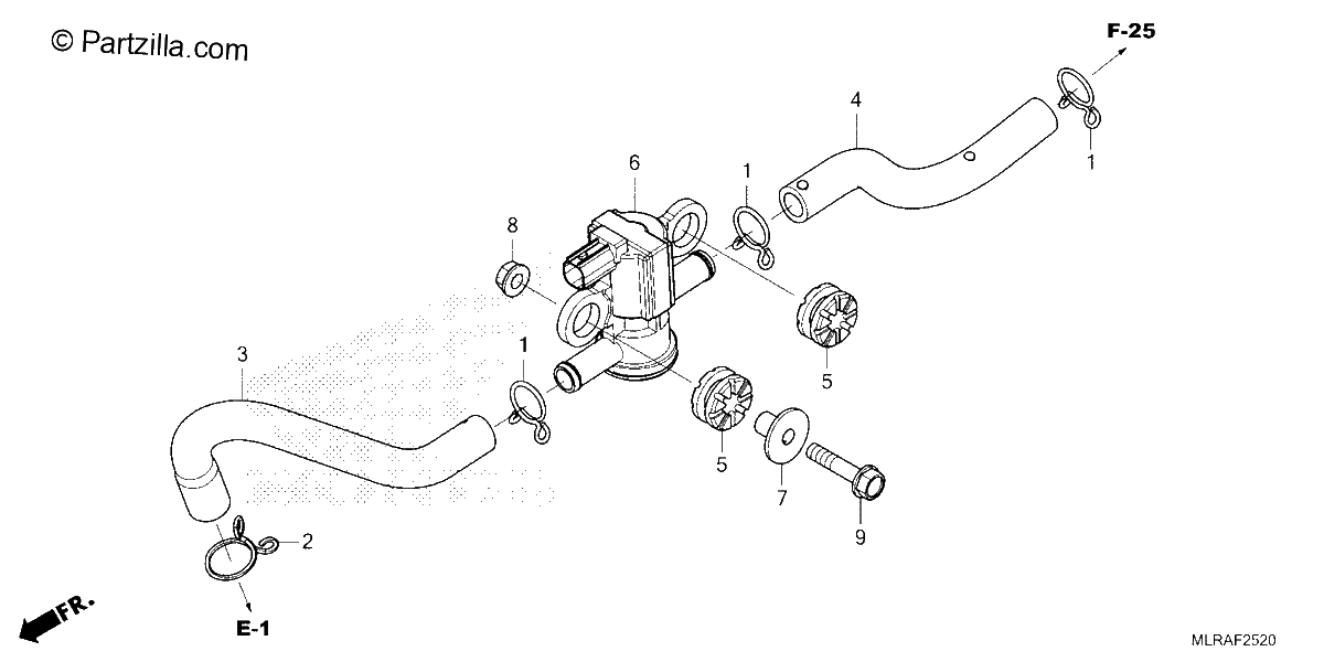 Diagrama de AIR INJECTION SOLENOID VALVE