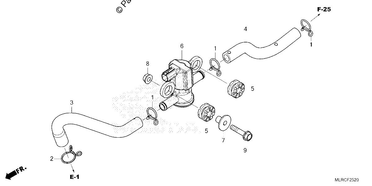 Diagrama de AIR INJECTION SOLENOID VALVE