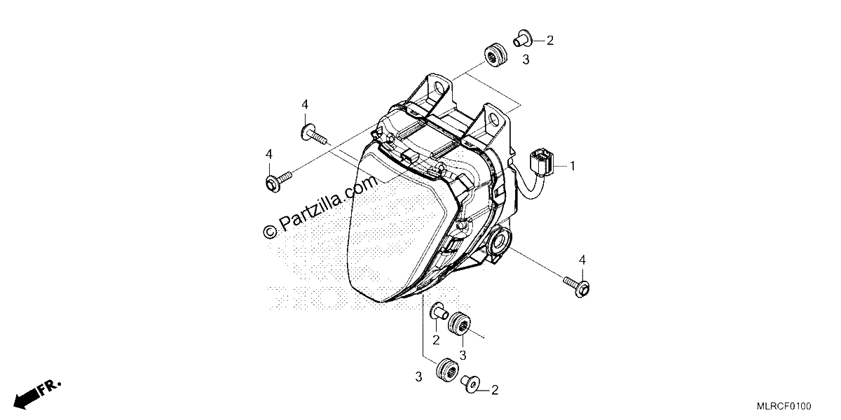 Diagrama de HEADLIGHT