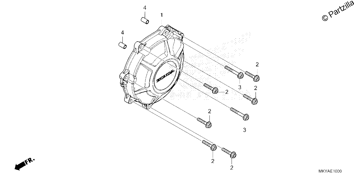 Diagrama de GENERATOR COVER