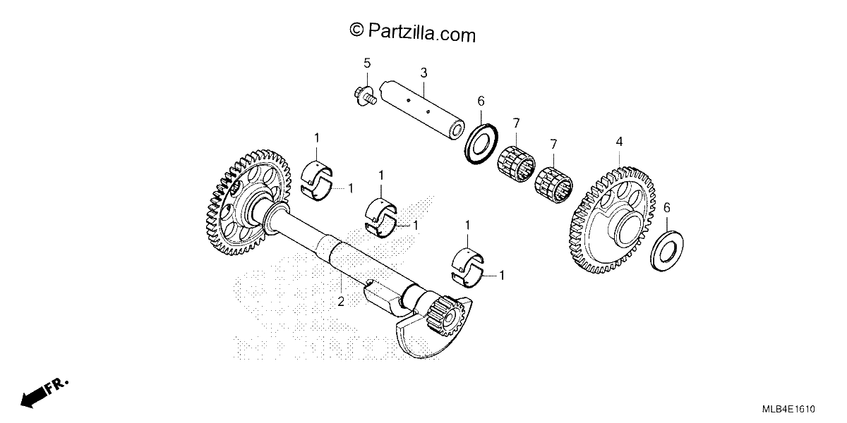 Diagrama de BALANCER SHAFT
