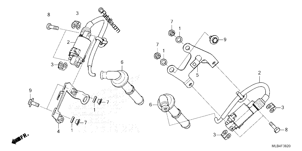 Diagrama de IGNITION COIL