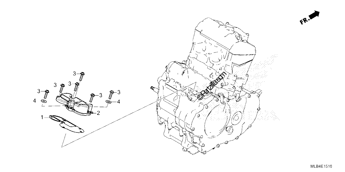 Diagrama de BREATHER COVER