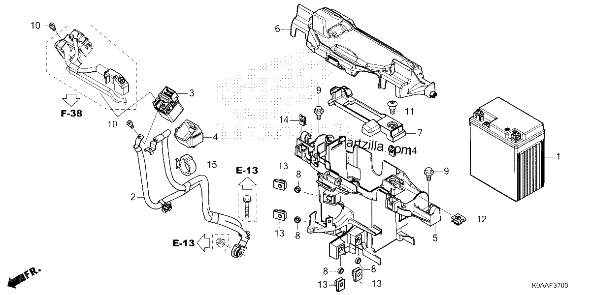 Diagrama de BATTERY