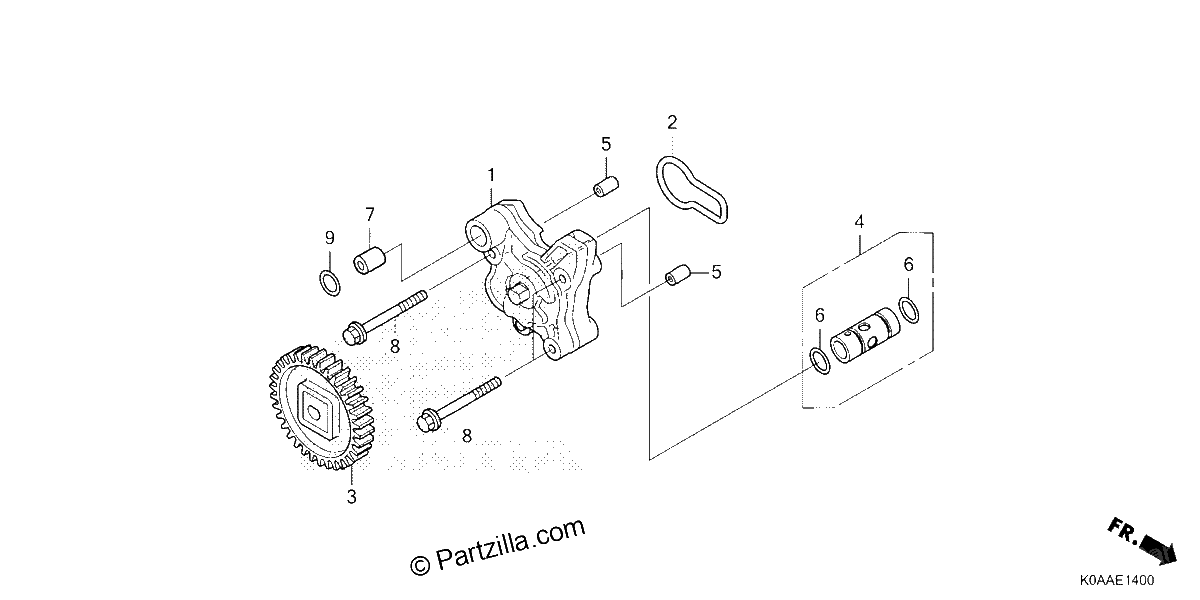 Diagrama de OIL PUMP