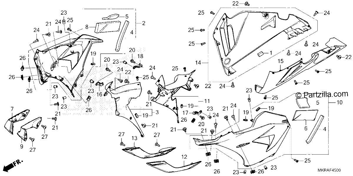 Diagrama de MIDDLE COWL