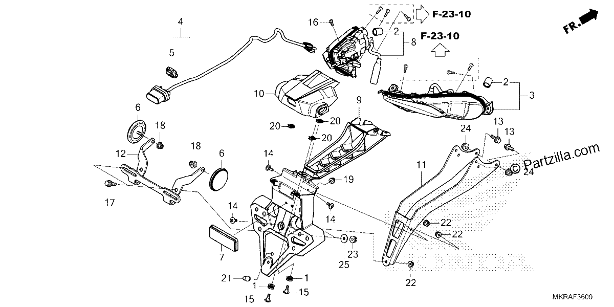 Diagrama de TAILLIGHT