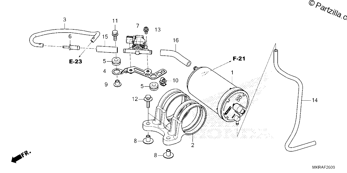 Diagrama de CANISTER