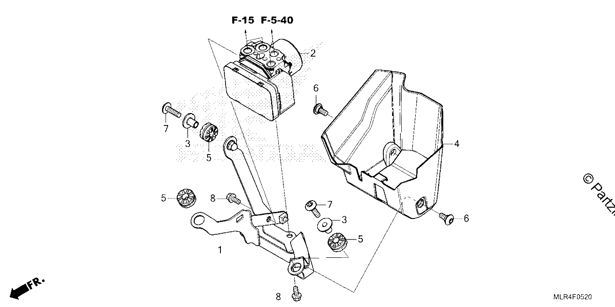 Diagrama de ABS MODULATOR