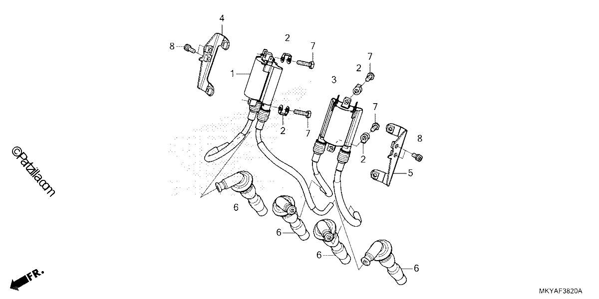 Diagrama de IGNITION COIL