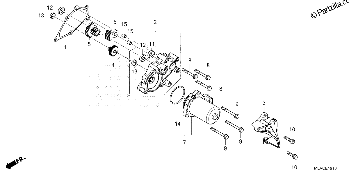 Diagrama de REDUCTION GEAR
