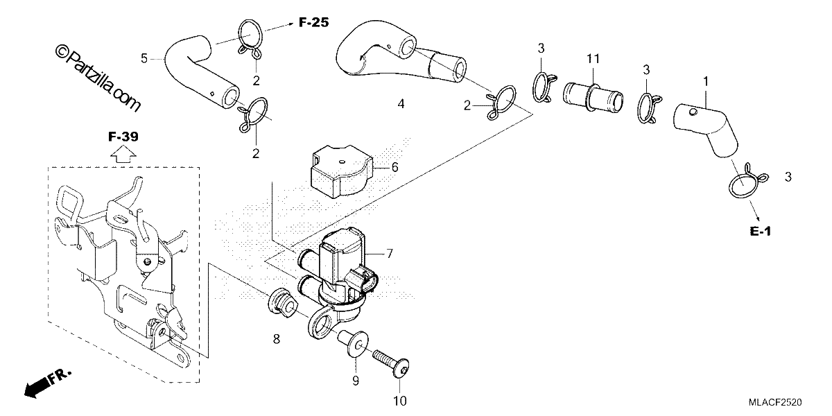 Diagrama de AIR INJECTION SOLENOID VALVE