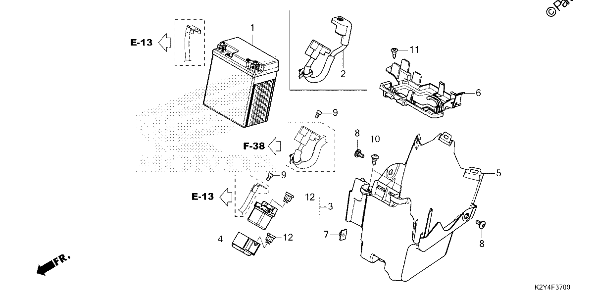 Diagrama de BATTERY