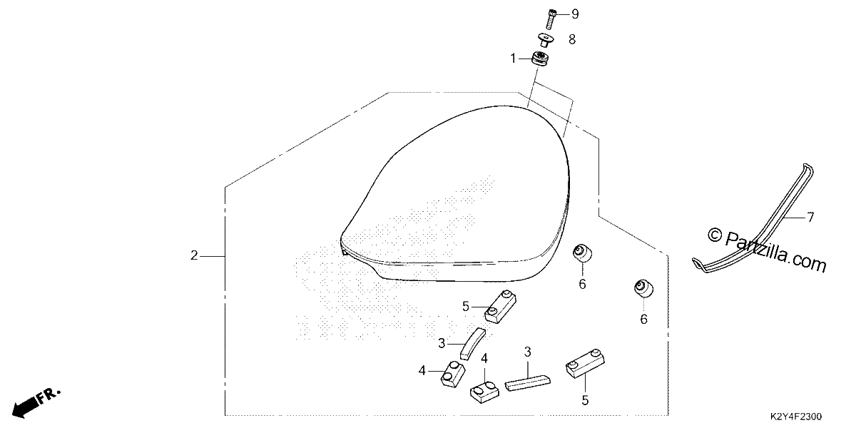 Diagrama de SINGLE SEAT