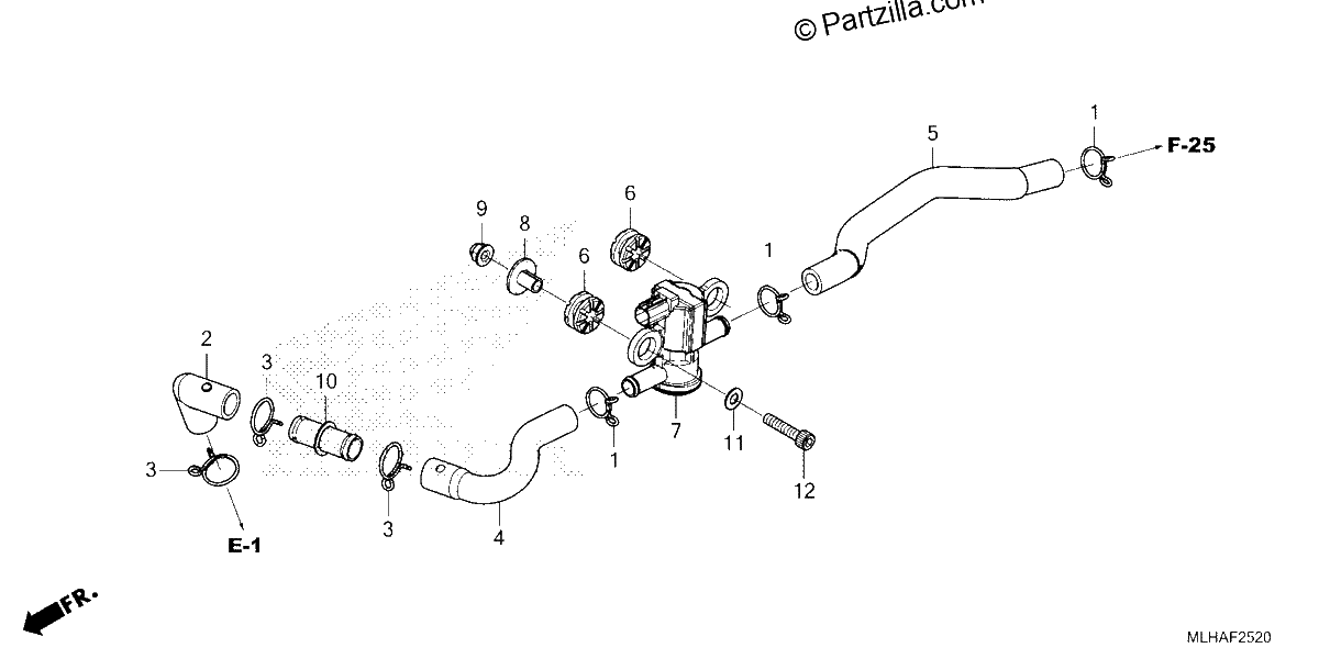 Diagrama de AIR INJECTION SOLENOID VALVE