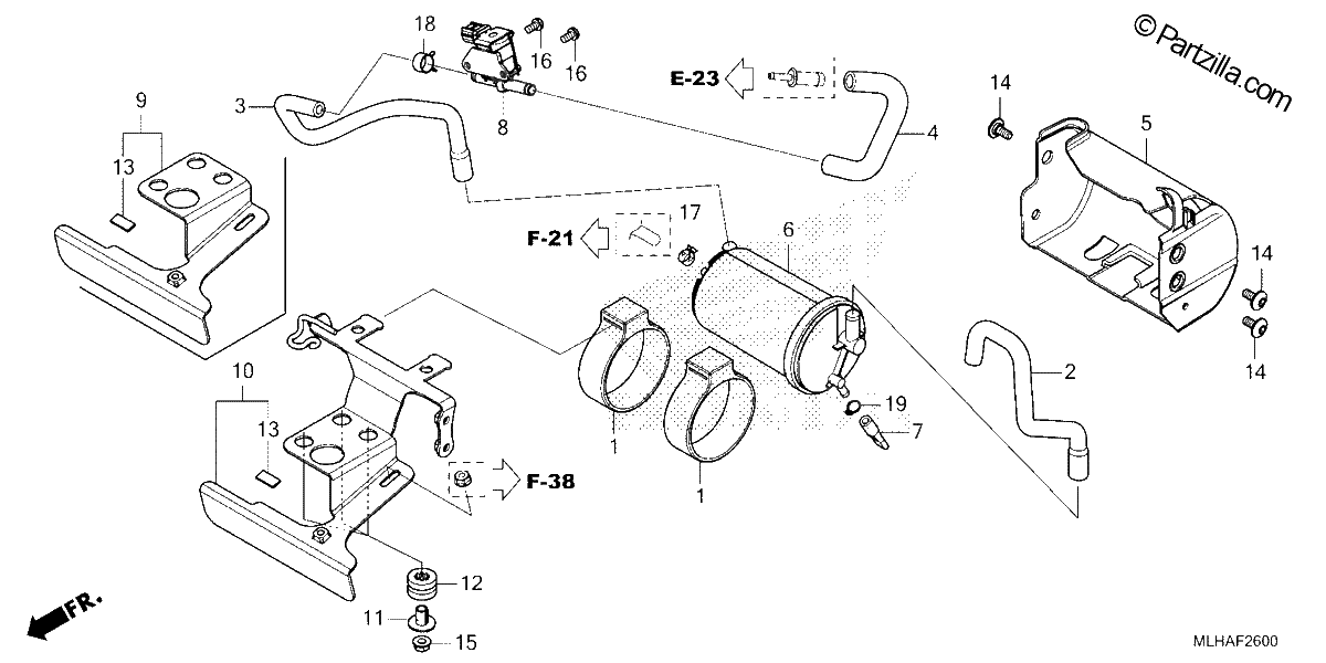 Diagrama de CANISTER STAY