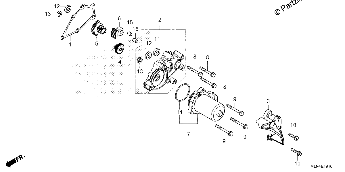 Diagrama de REDUCTION GEAR