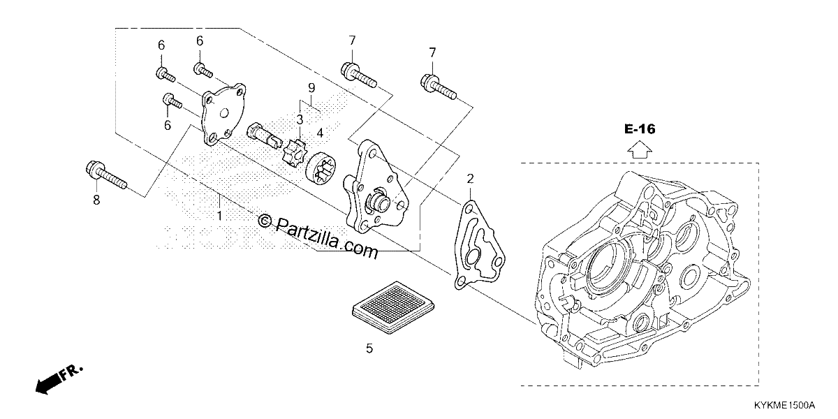 Diagrama de OIL PUMP