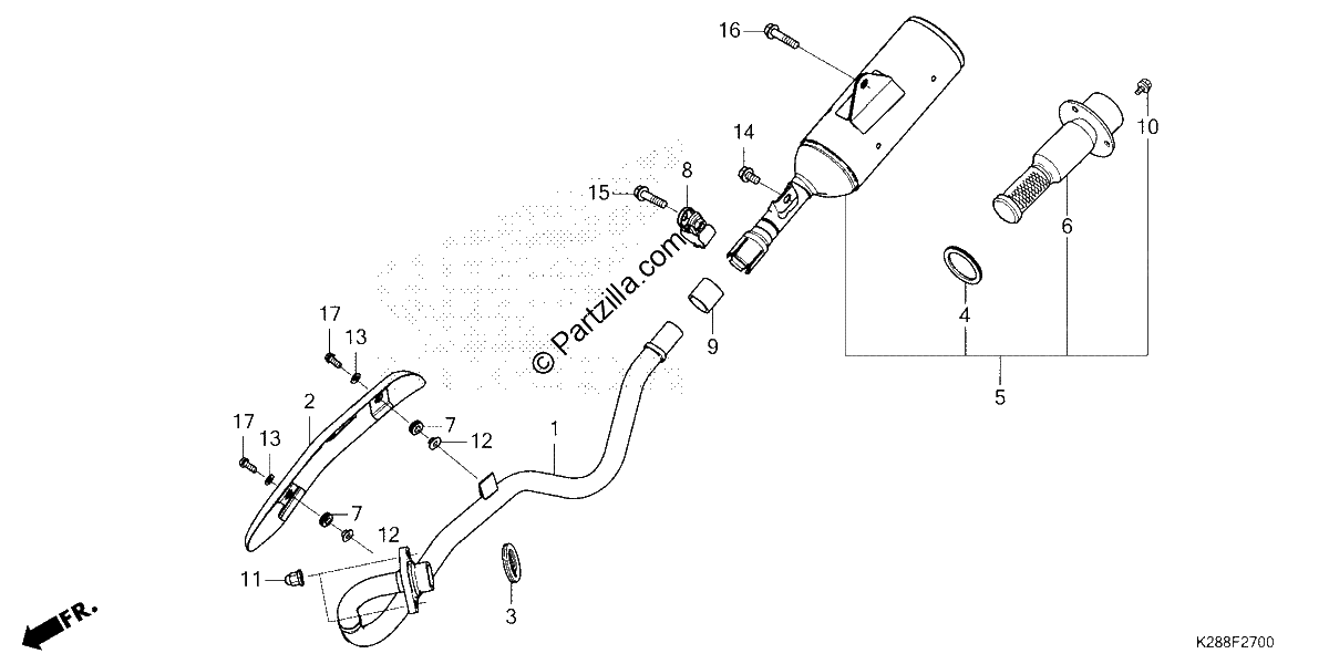 Diagrama de MUFFLER