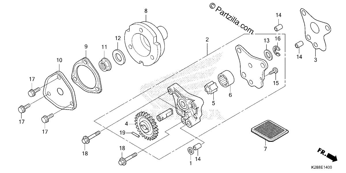 Diagrama de OIL PUMP
