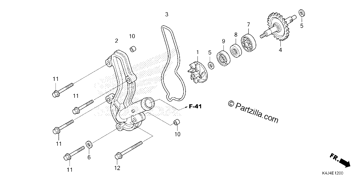 Diagrama de WATER PUMP