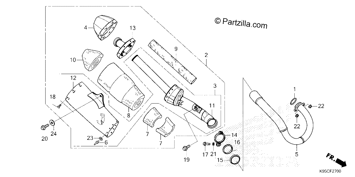 Diagrama de MUFFLER