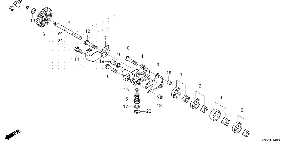 Diagrama de OIL PUMP
