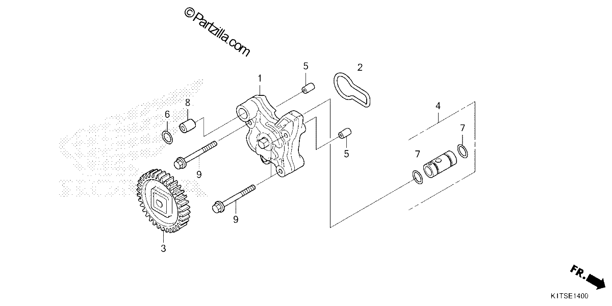 Diagrama de OIL PUMP