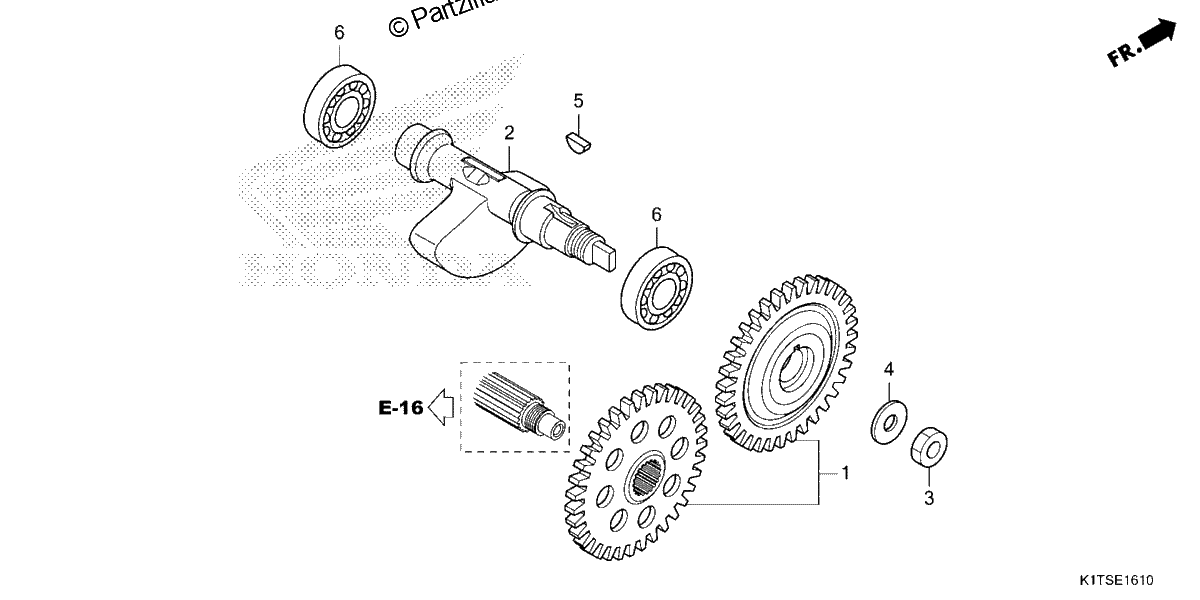 Diagrama de BALANCER SHAFT