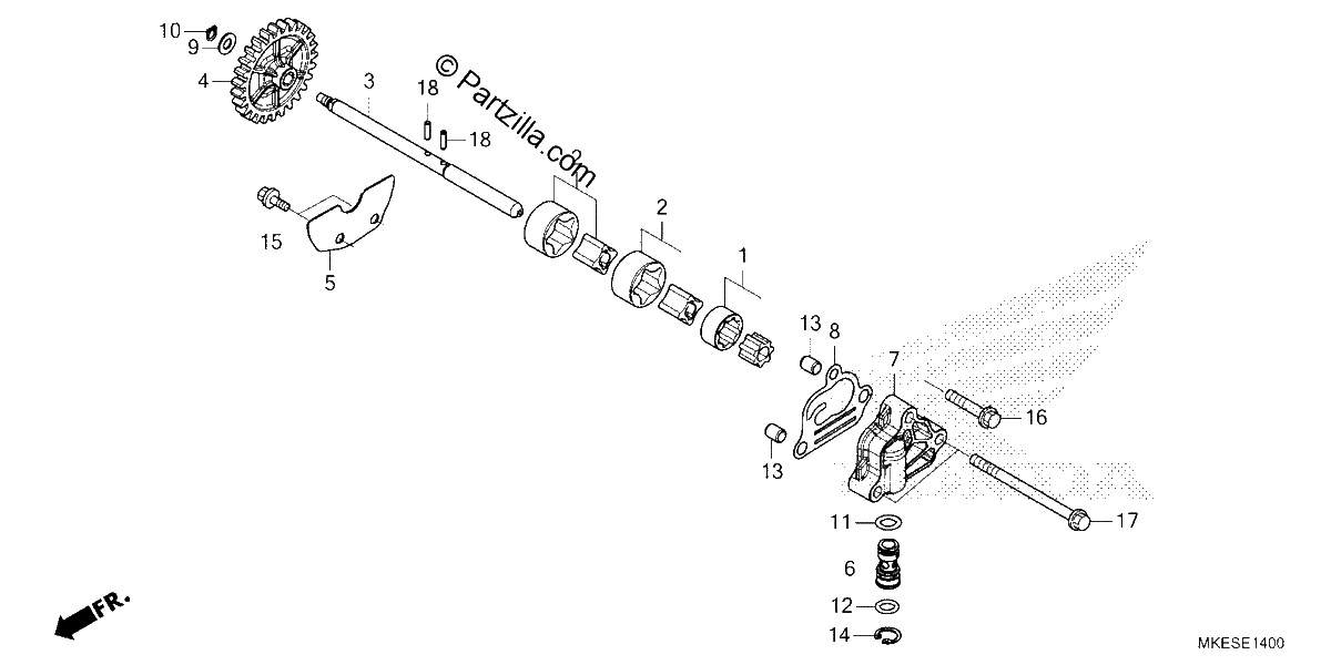 Diagrama de OIL PUMP