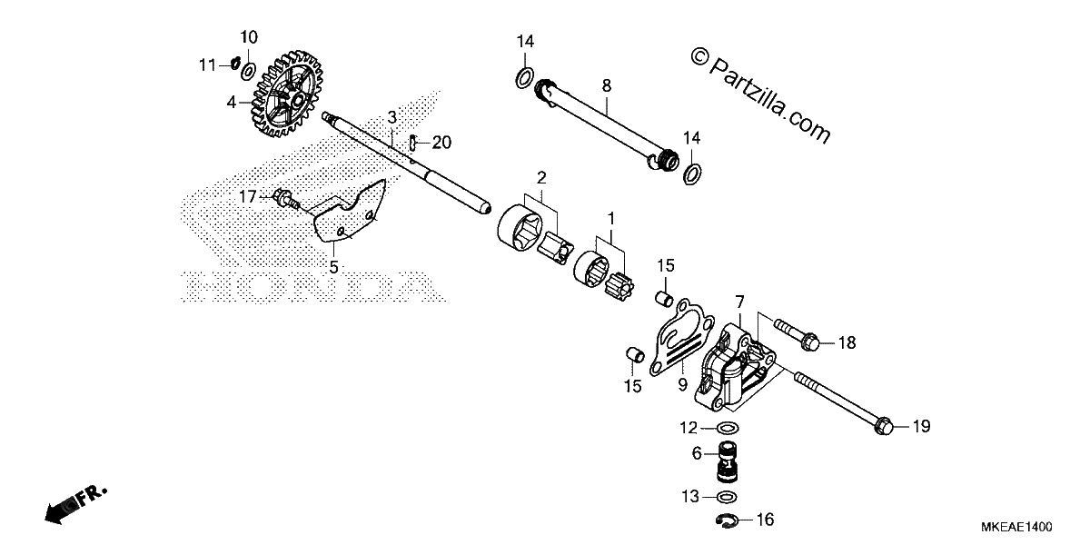Diagrama de OIL PUMP