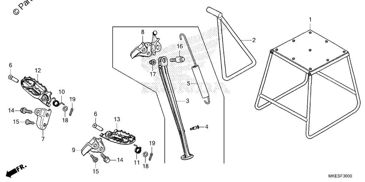 Diagrama de STEP STAND