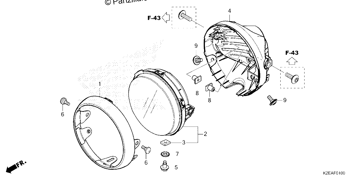 Diagrama de HEADLIGHT