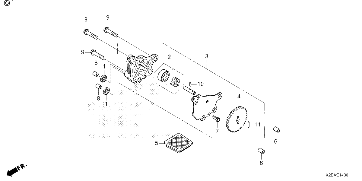 Diagrama de OIL PUMP