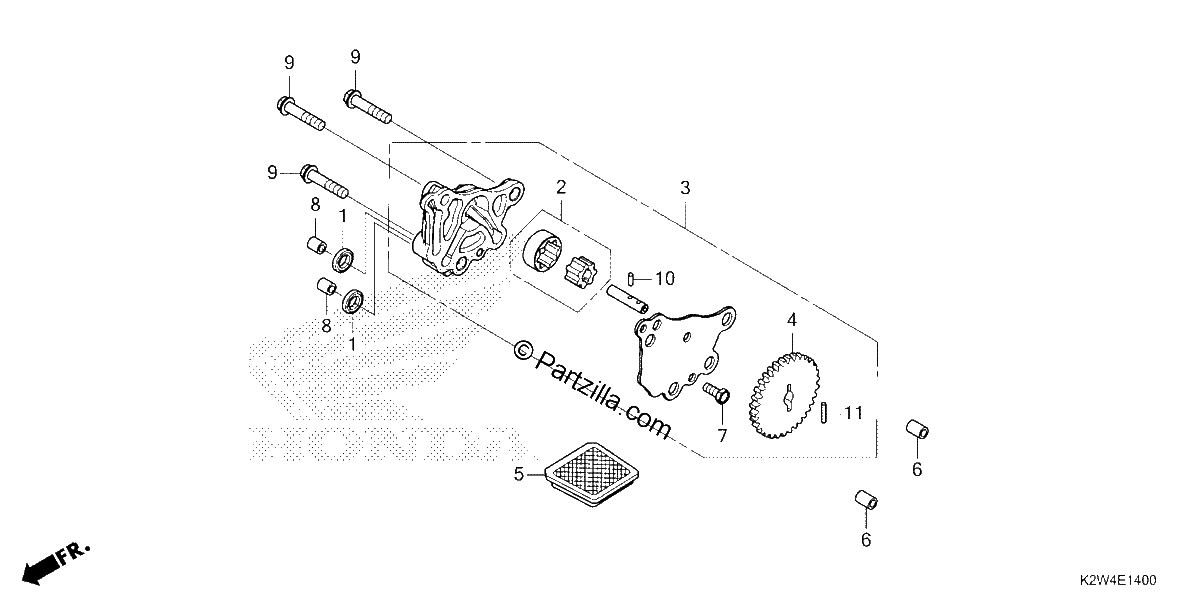 Diagrama de OIL PUMP