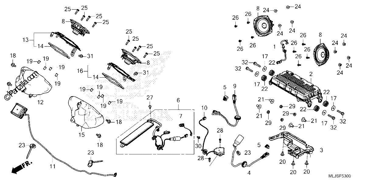Diagrama de AUDIO UNIT