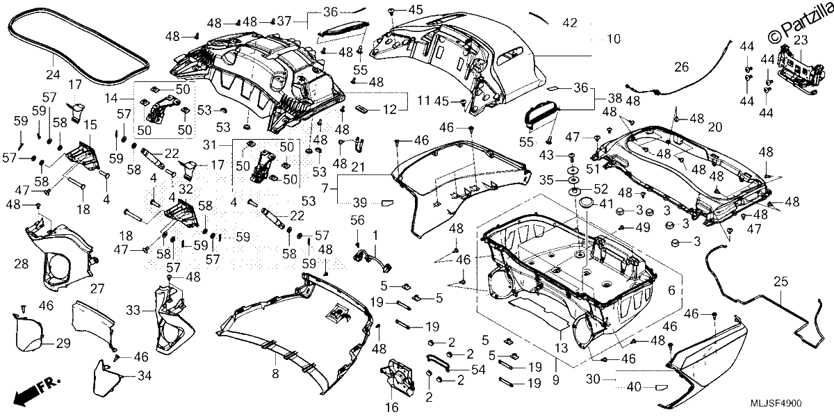 Diagrama de TRUNK BOX