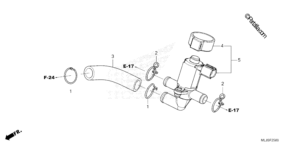 Diagrama de AIR INJECTION VALVE