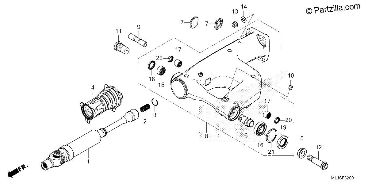 Diagrama de SWINGARM