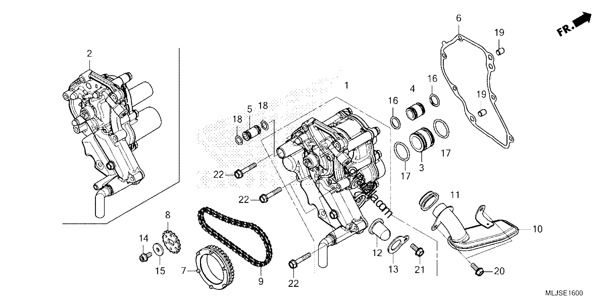 Diagrama de OIL PUMP