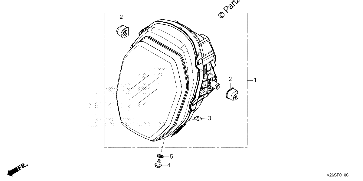 Diagrama de HEADLIGHT