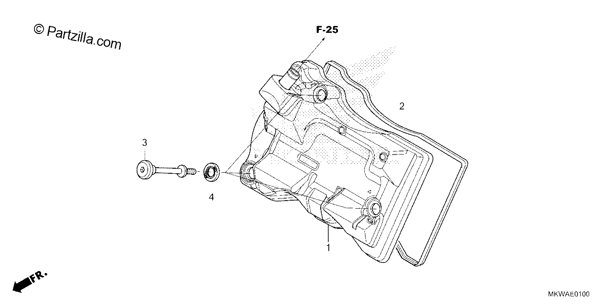 Diagrama de CYLINDER HEAD COVER