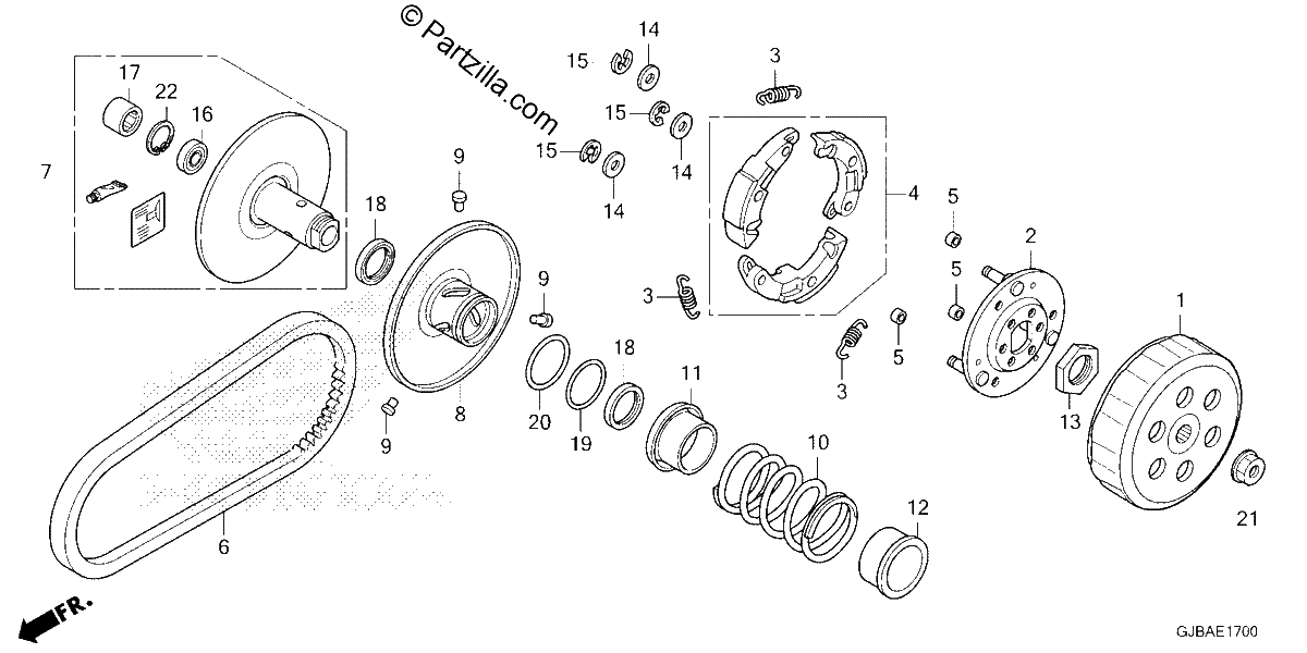 Diagrama de DRIVEN FACE
