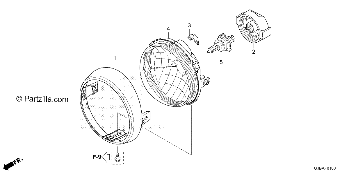 Diagrama de HEADLIGHT