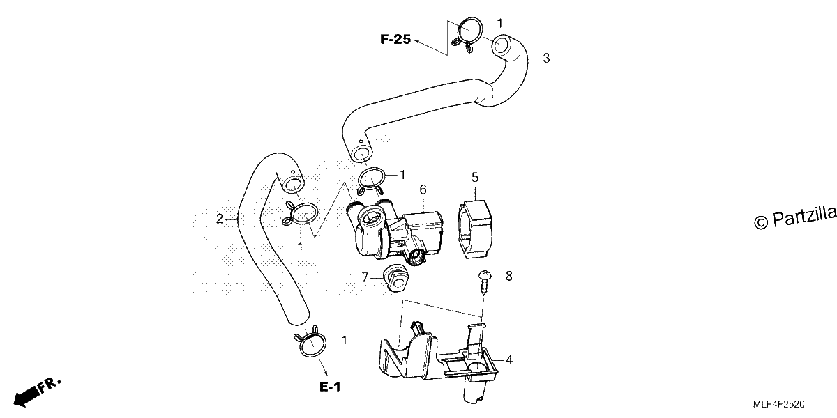 Diagrama de AIR INJECTION SOLENOID VALVE